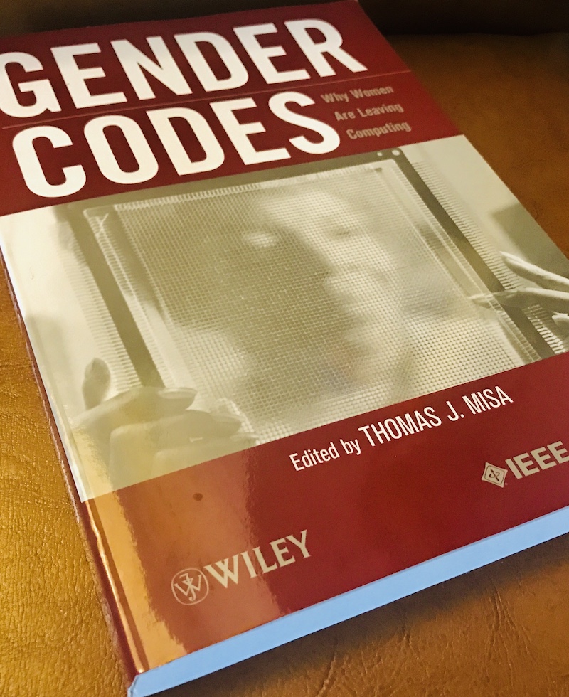Gender Codes book cover, editor Thomas Misa (IEEE-Wiley, 2010).